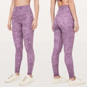 Purple Lululemon Align Leggings